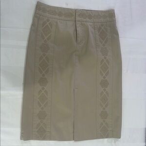 A/X Armani Exchange Tan Pencil Skirt Knee-Length